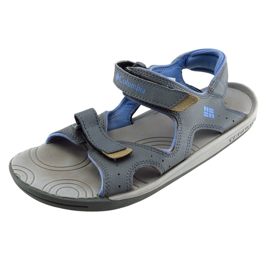 Columbia Girls Sandals Size 6 Gray Synthetic Adjustable Strap Outdoor‎
